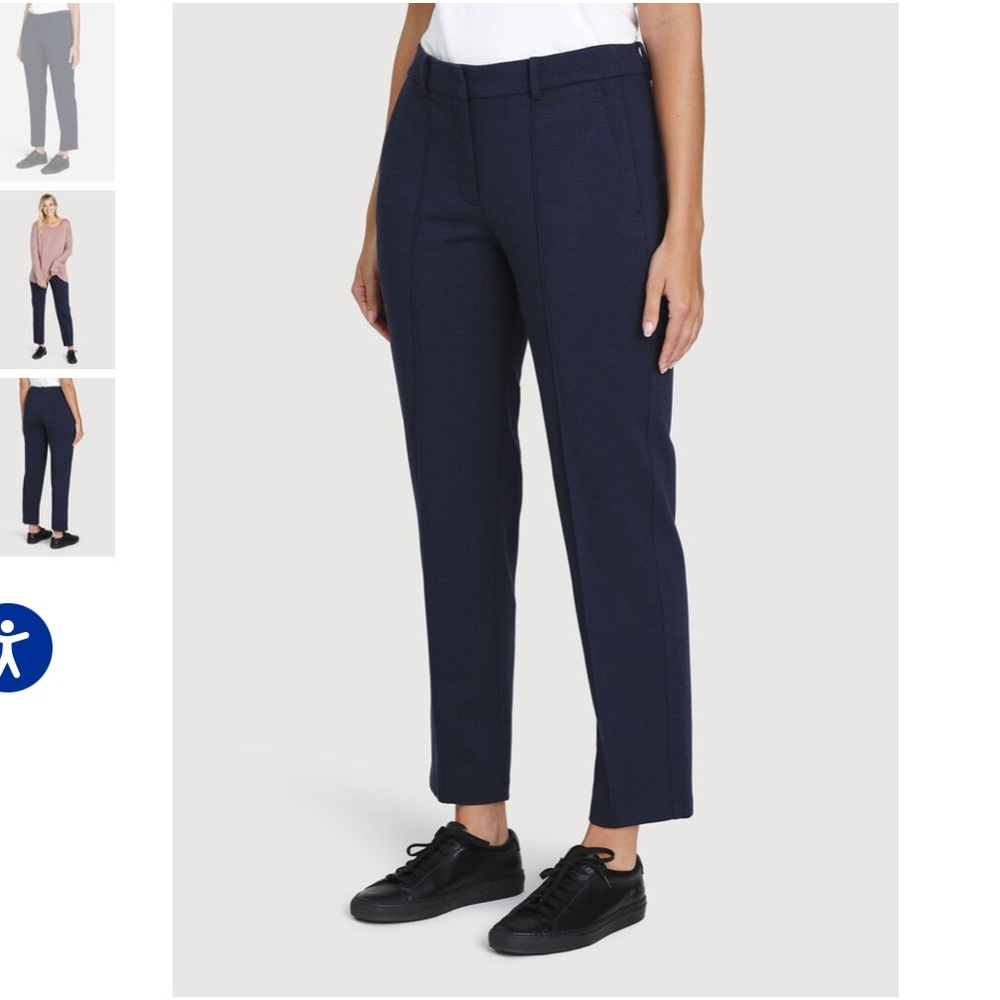 BNWT Kit and Ace GREY Coastline Trouser size 6